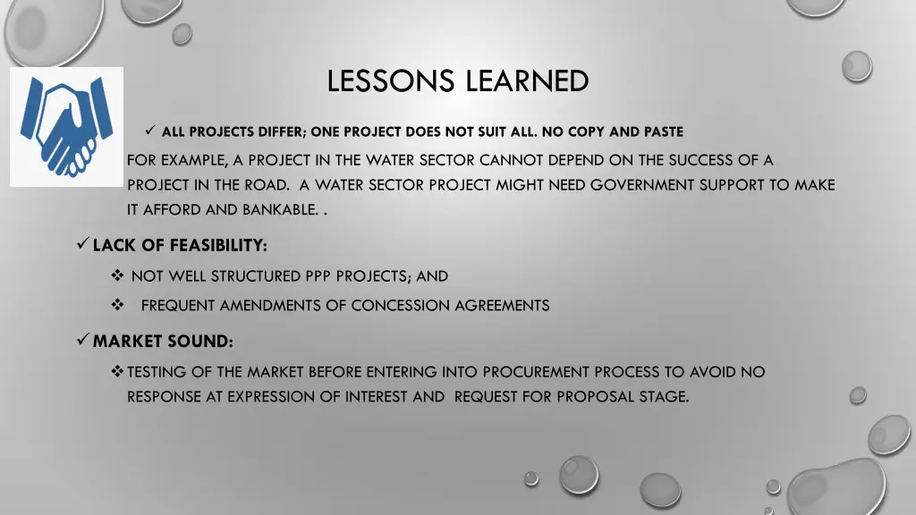 lessons learned 3