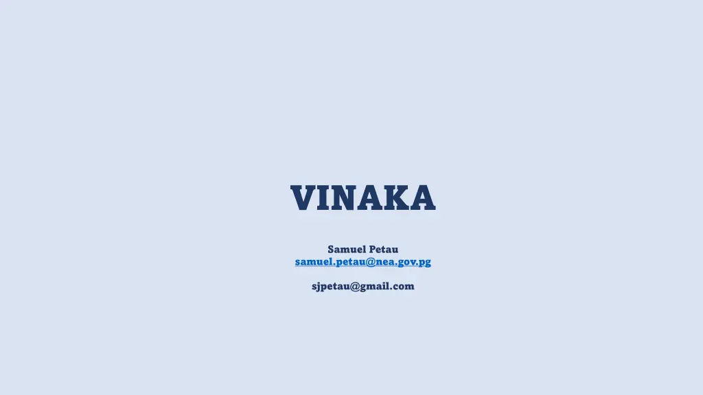 vinaka