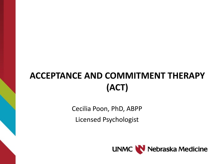 acceptance and commitment therapy act