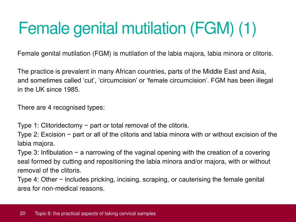female genital mutilation fgm 1