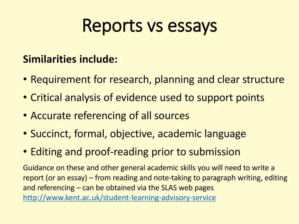 reports vs essays reports vs essays