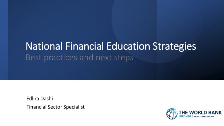 national financial education strategies national