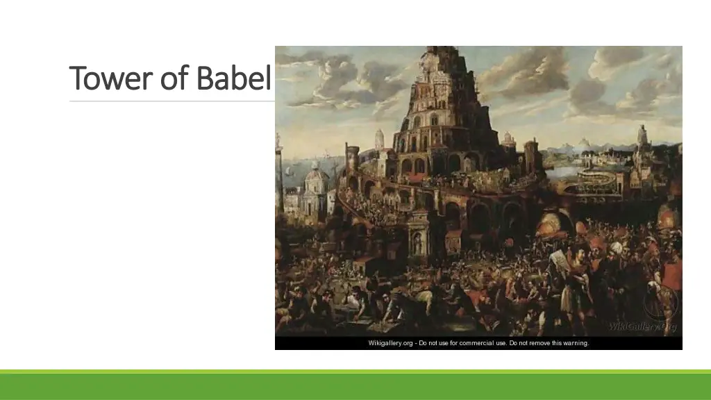 tower of babel tower of babel