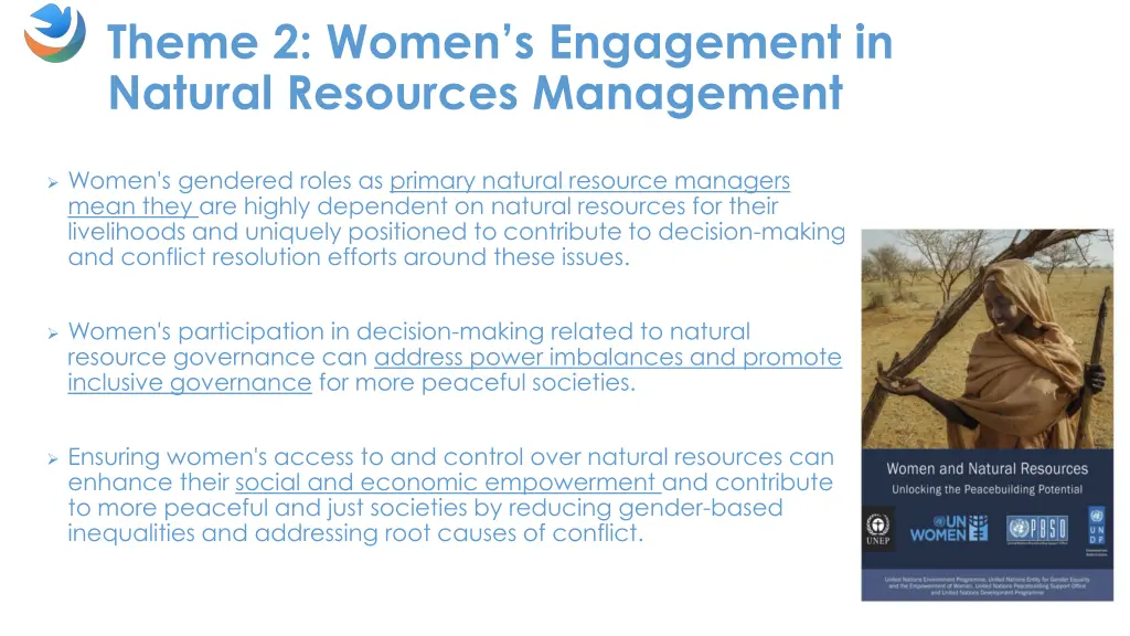 theme 2 women s engagement in natural resources