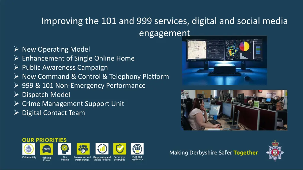 improving the 101 and 999 services digital