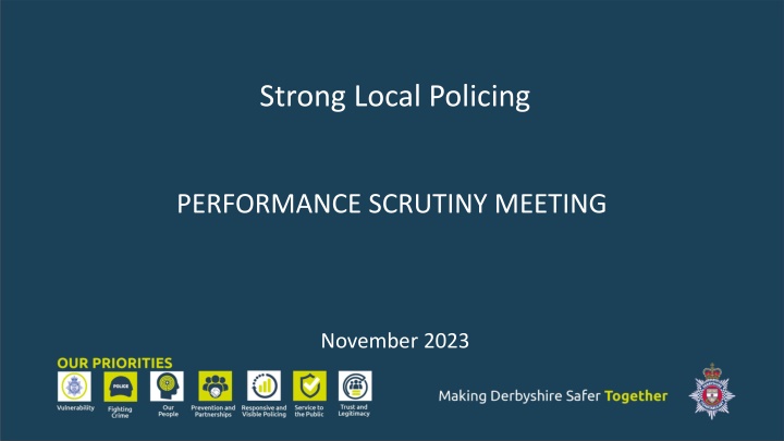 strong local policing