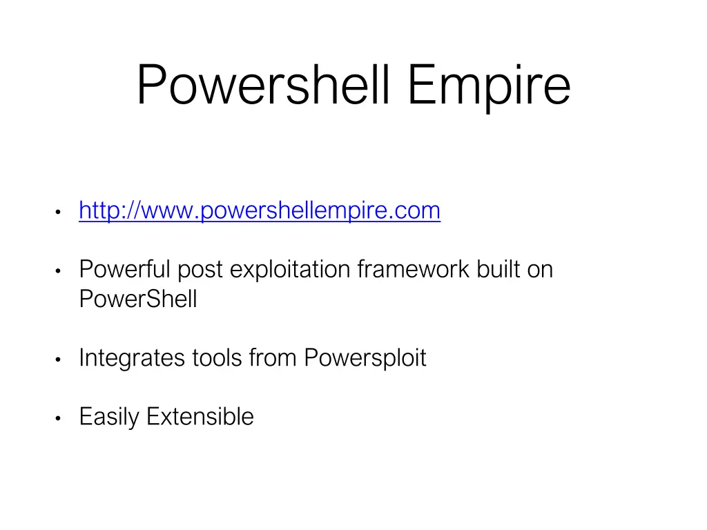 powershell empire