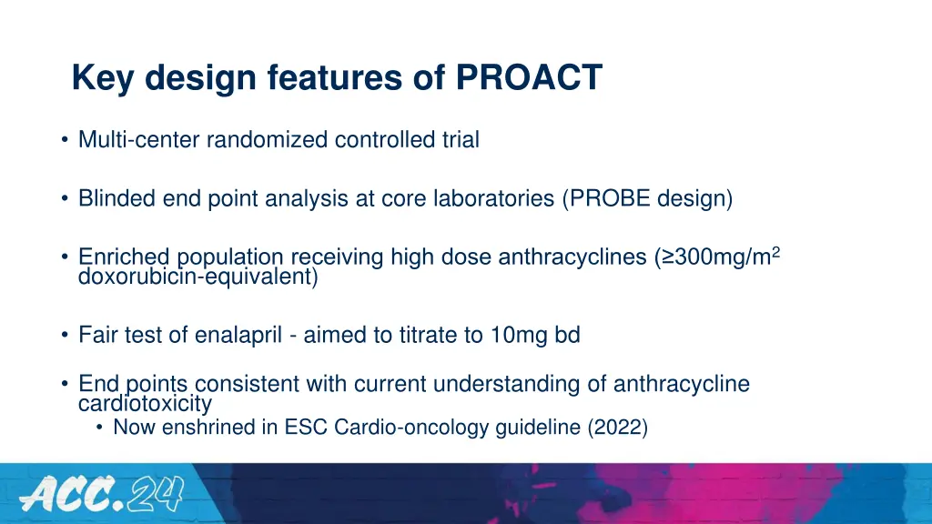 key design features of proact