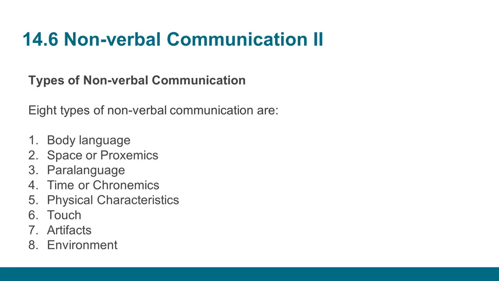 14 6 non verbal communication ii