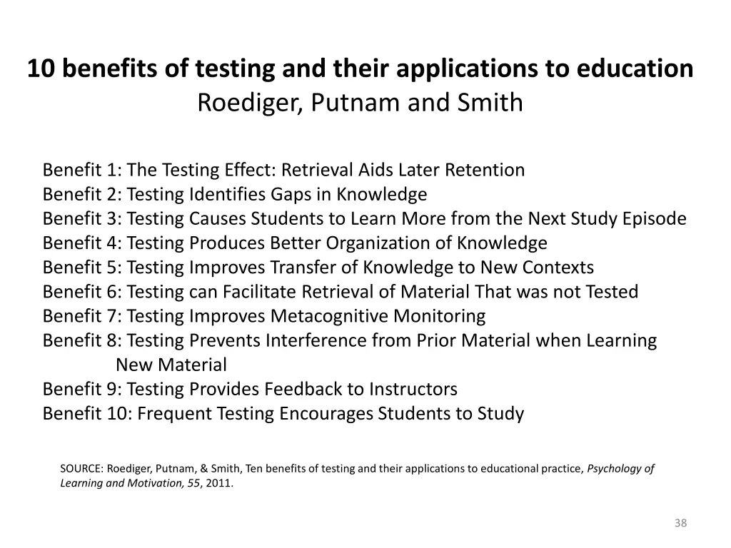 10 benefits of testing and their applications