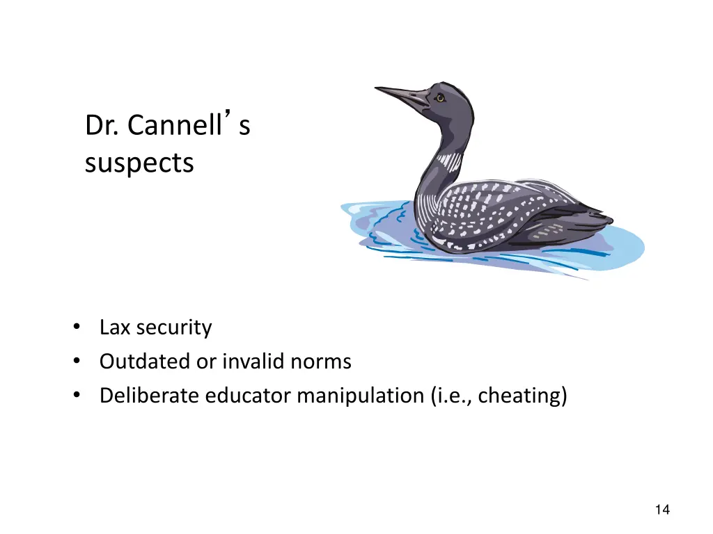 dr cannell s suspects