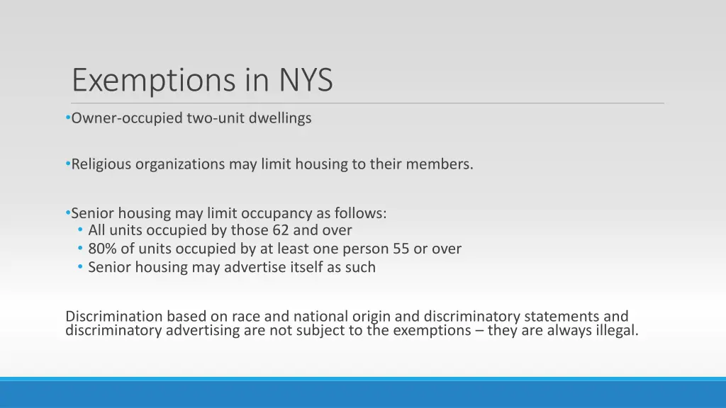 exemptions in nys owner occupied two unit