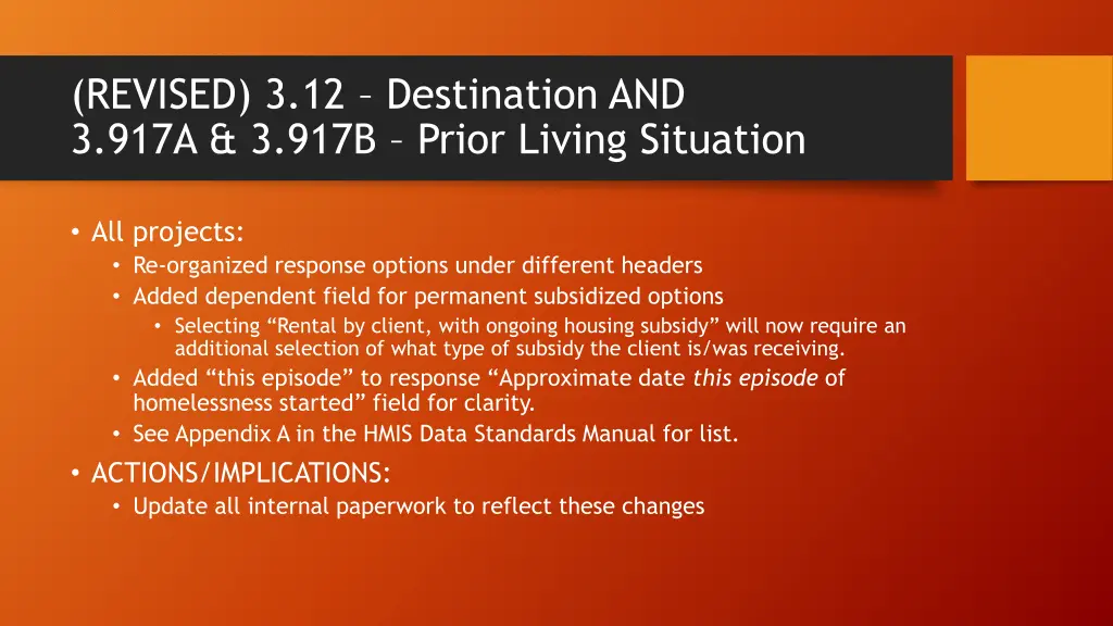 revised 3 12 destination and 3 917a 3 917b prior