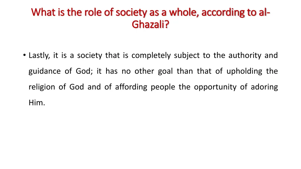 what is the role of society as a whole according