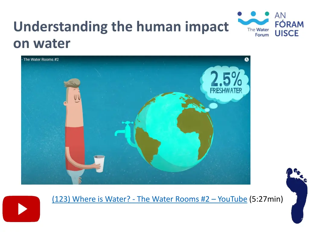 understanding the human impact on water