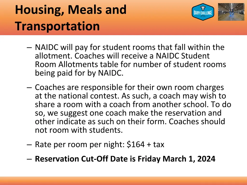 housing meals and transportation 1