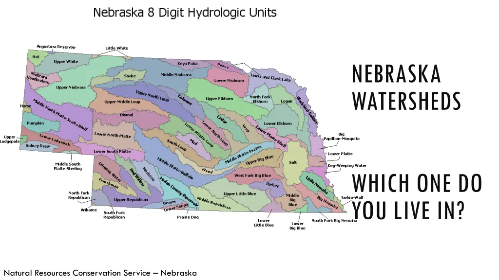 nebraska watersheds