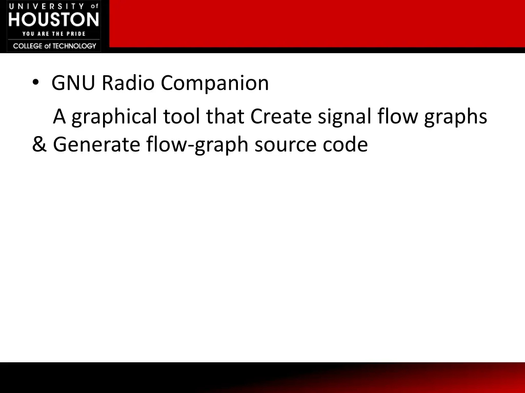 gnu radio companion a graphical tool that create