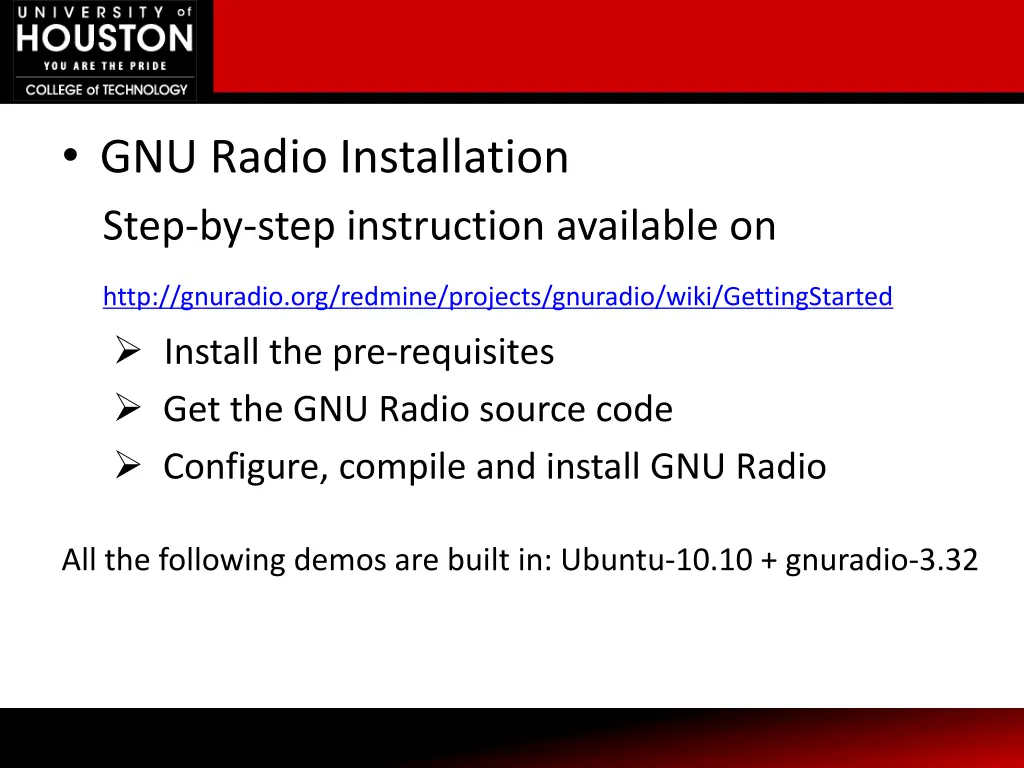 gnu radio installation step by step instruction