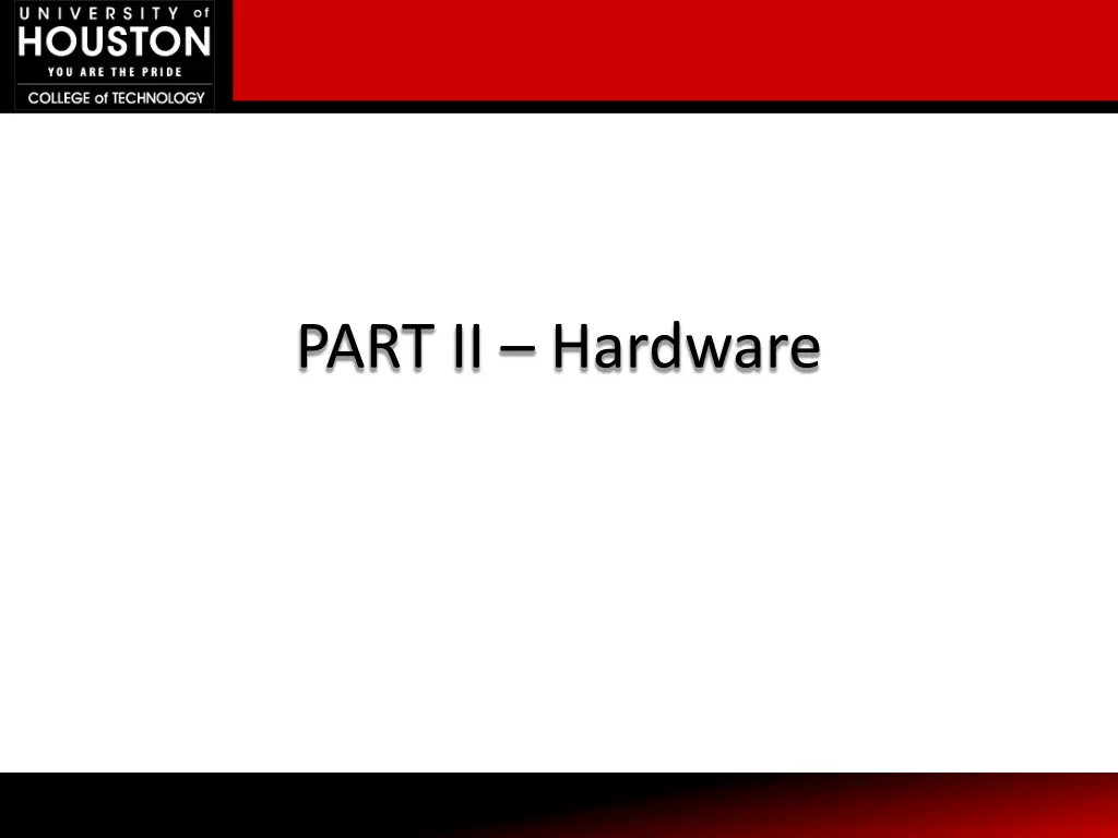 part ii hardware