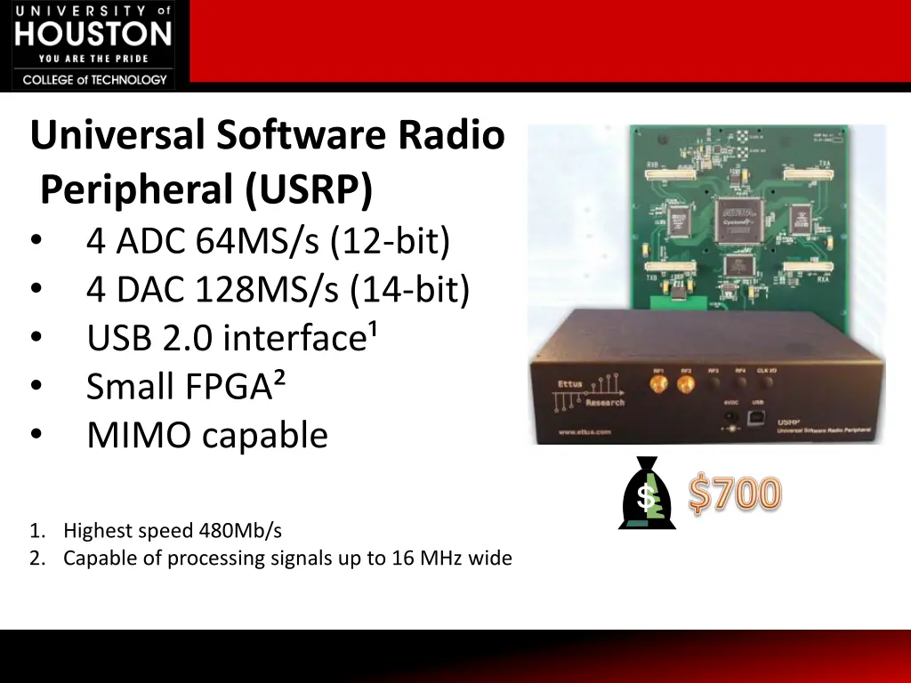 universal software radio peripheral usrp