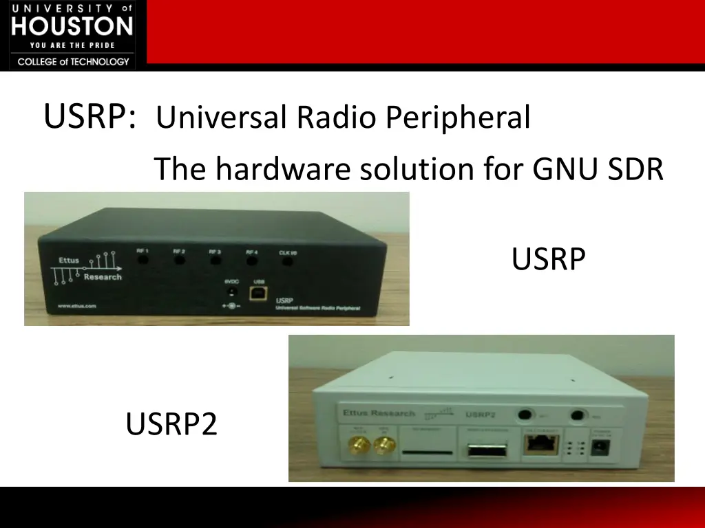 usrp universal radio peripheral the hardware