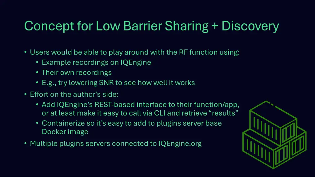 concept for low barrier sharing discovery 1