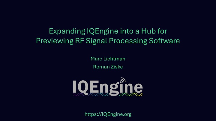 expanding iqengine into a hub for previewing