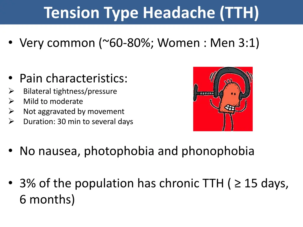 tension type headache tth