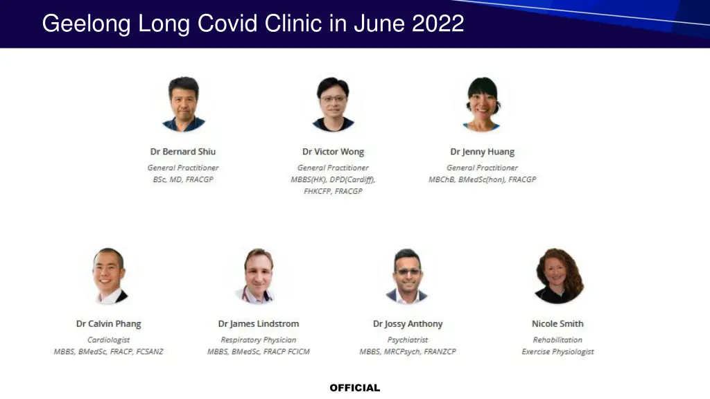 geelong long covid clinic in june 2022