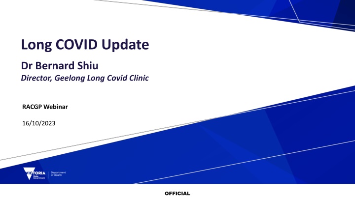 long covid update dr bernard shiu director