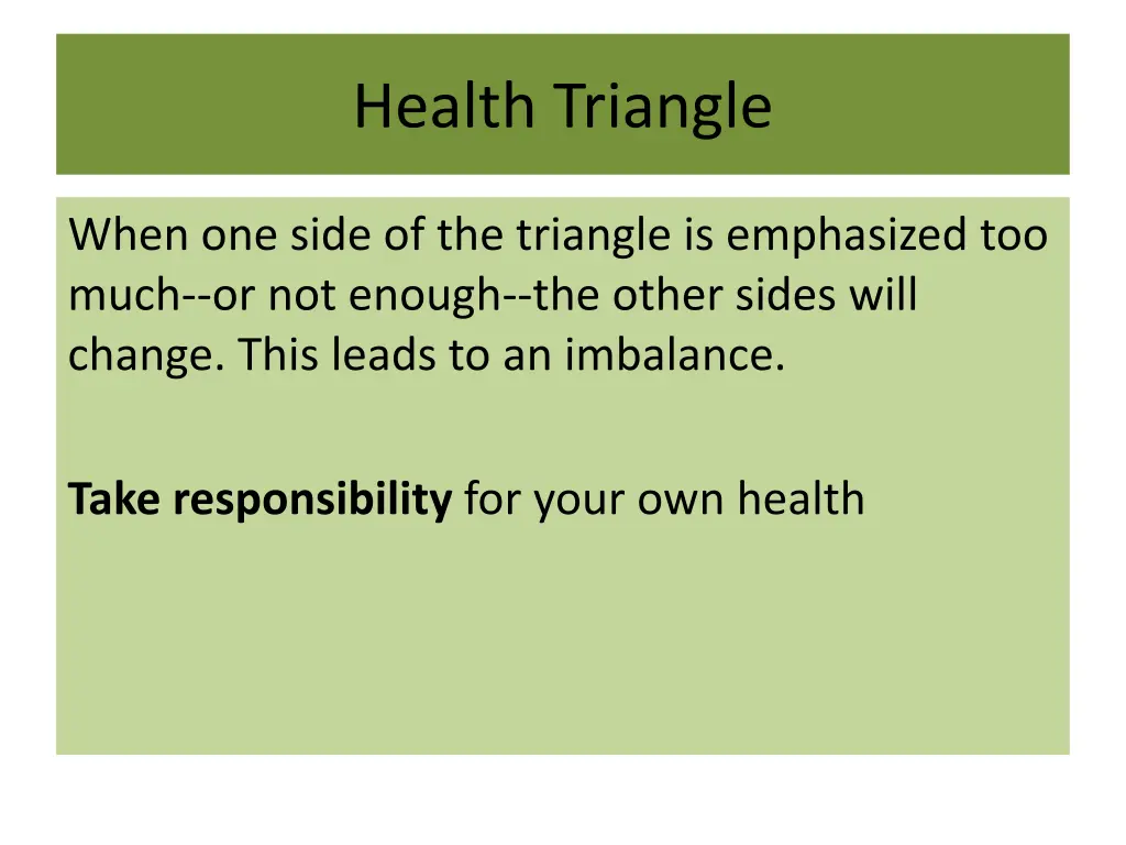 health triangle 1