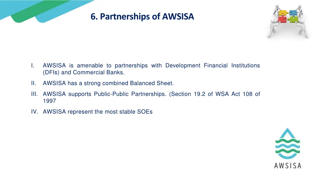 6 partnerships of awsisa