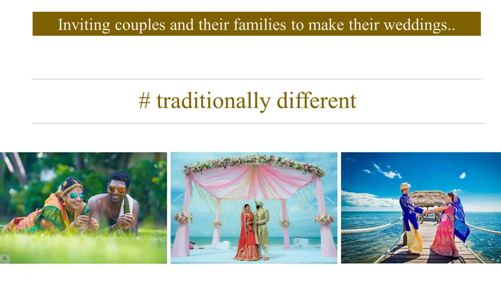inviting couples and their families to make their