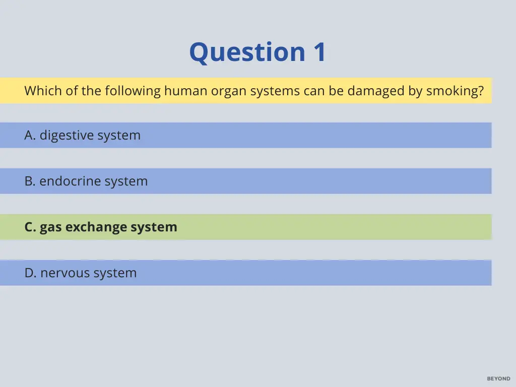 question 1