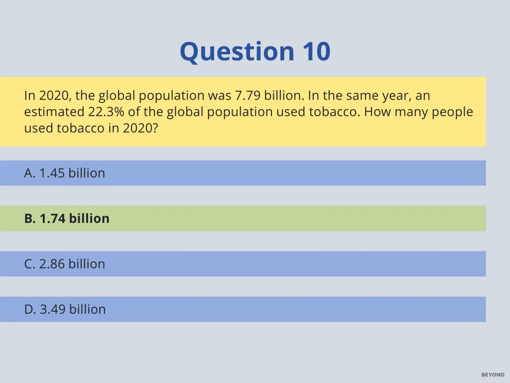 question 10