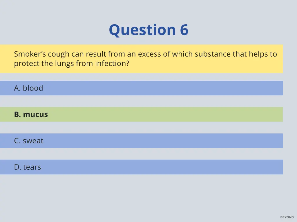 question 6