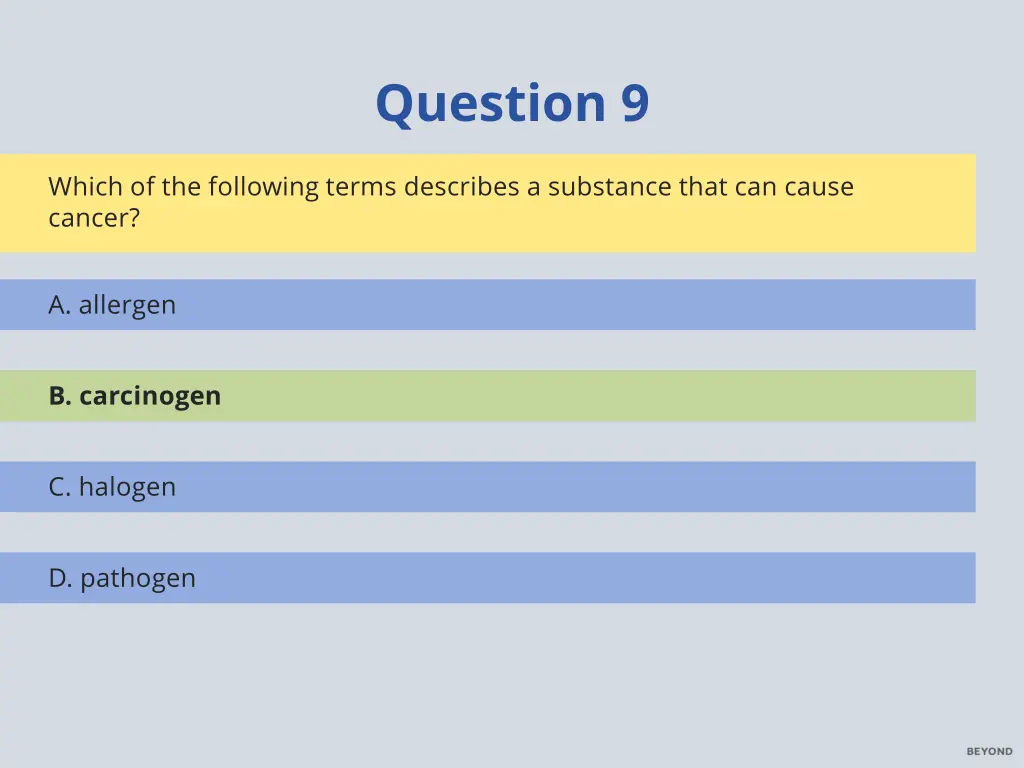 question 9