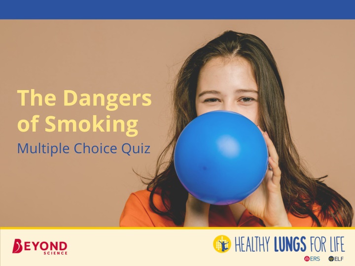 the dangers of smoking multiple choice quiz