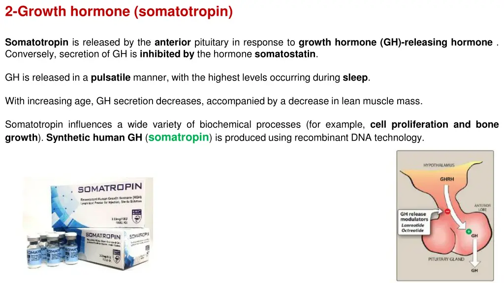 2 growth hormone somatotropin