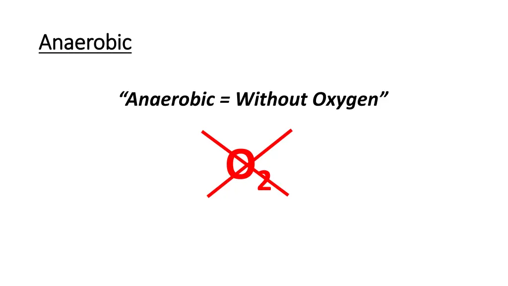 anaerobic anaerobic