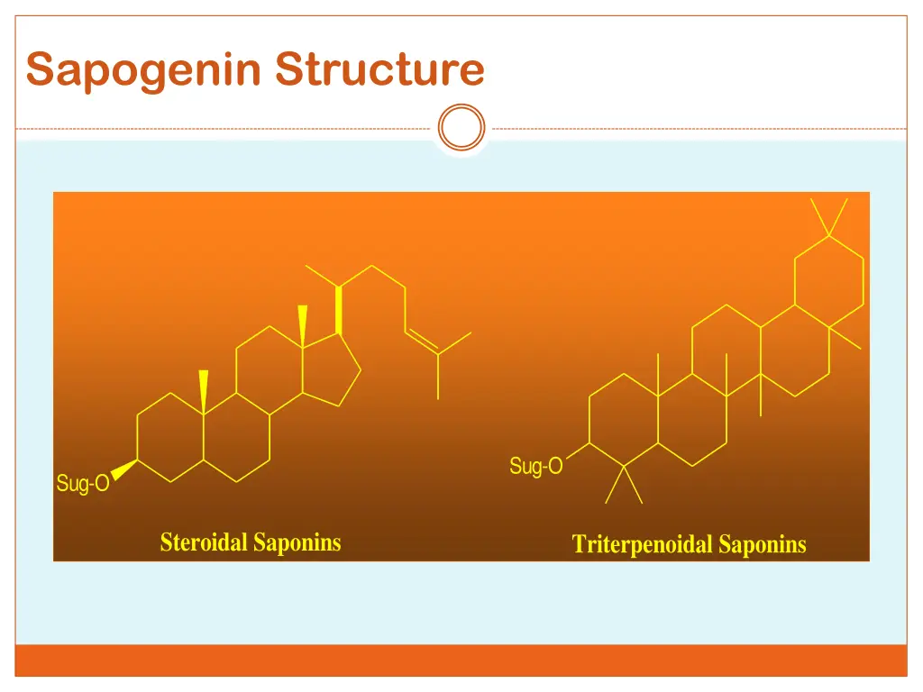 sapogenin structure