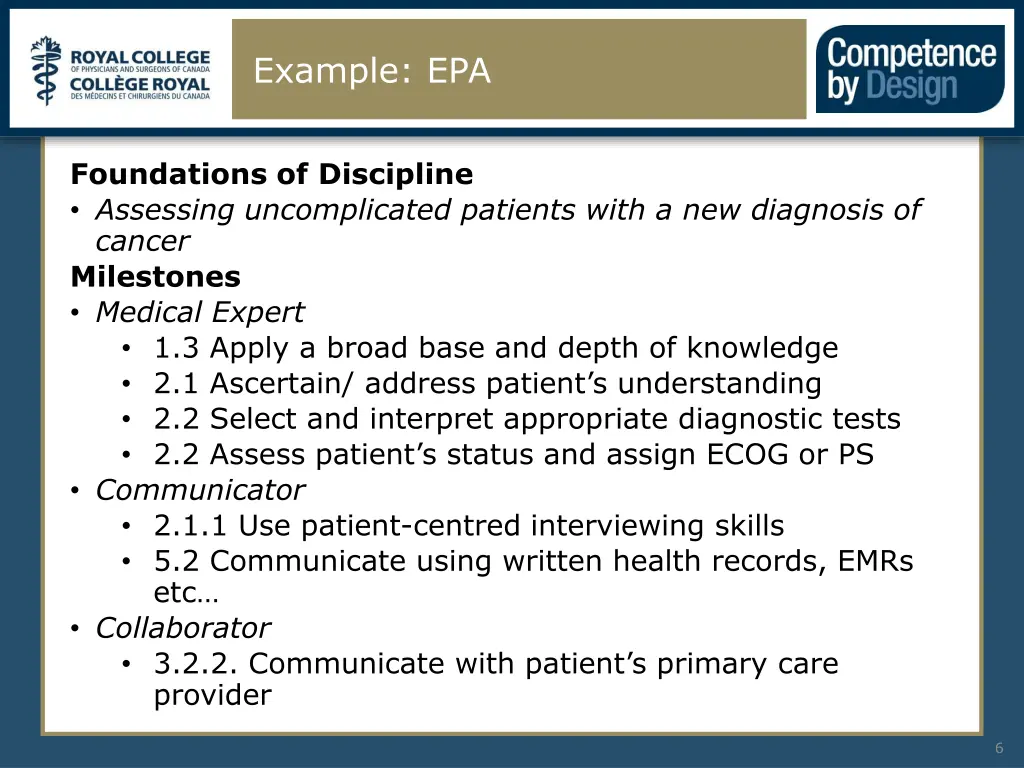 example epa