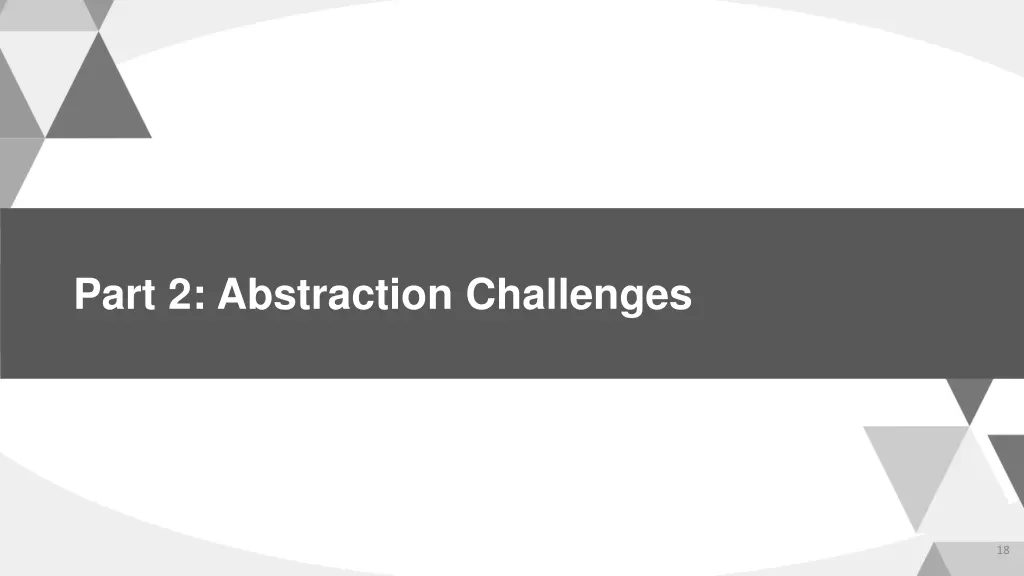 part 2 abstraction challenges