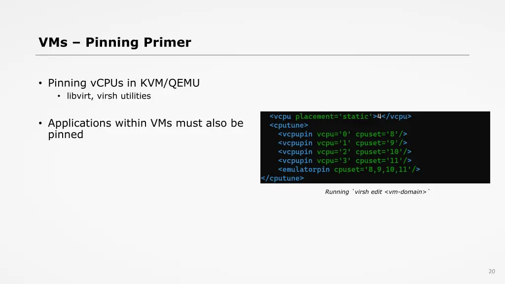 vms pinning primer