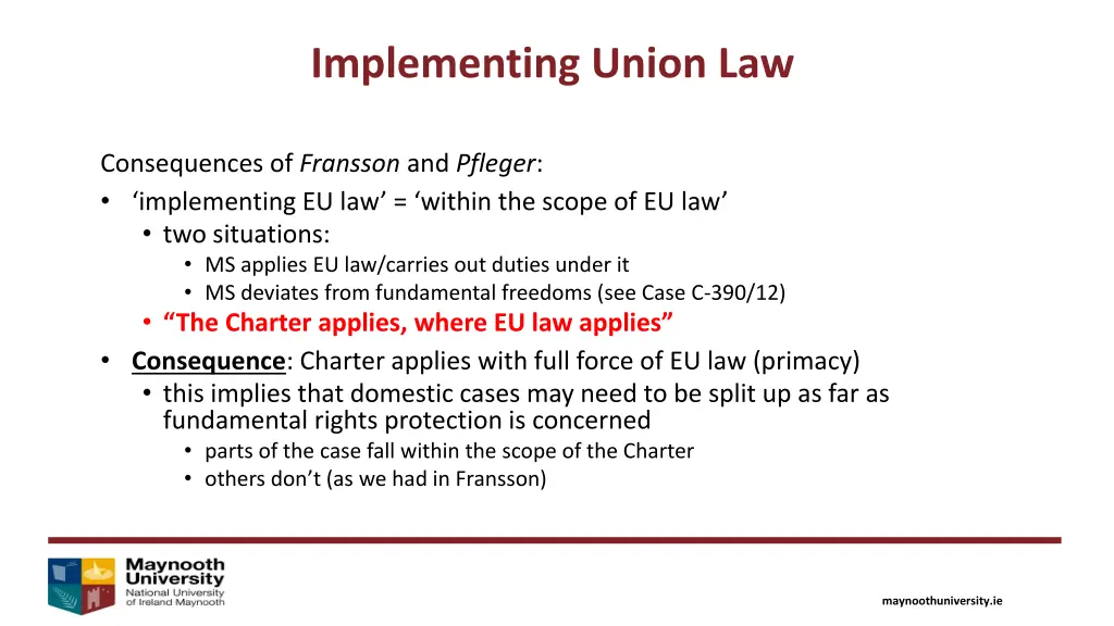 implementing union law 5