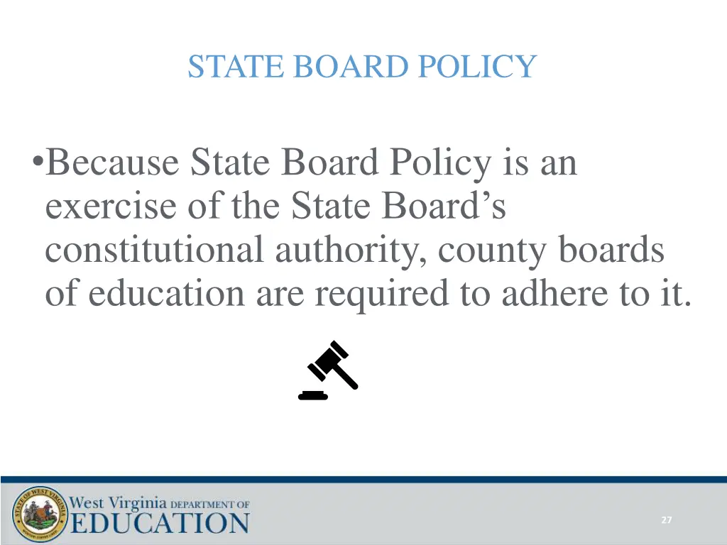 state board policy 3