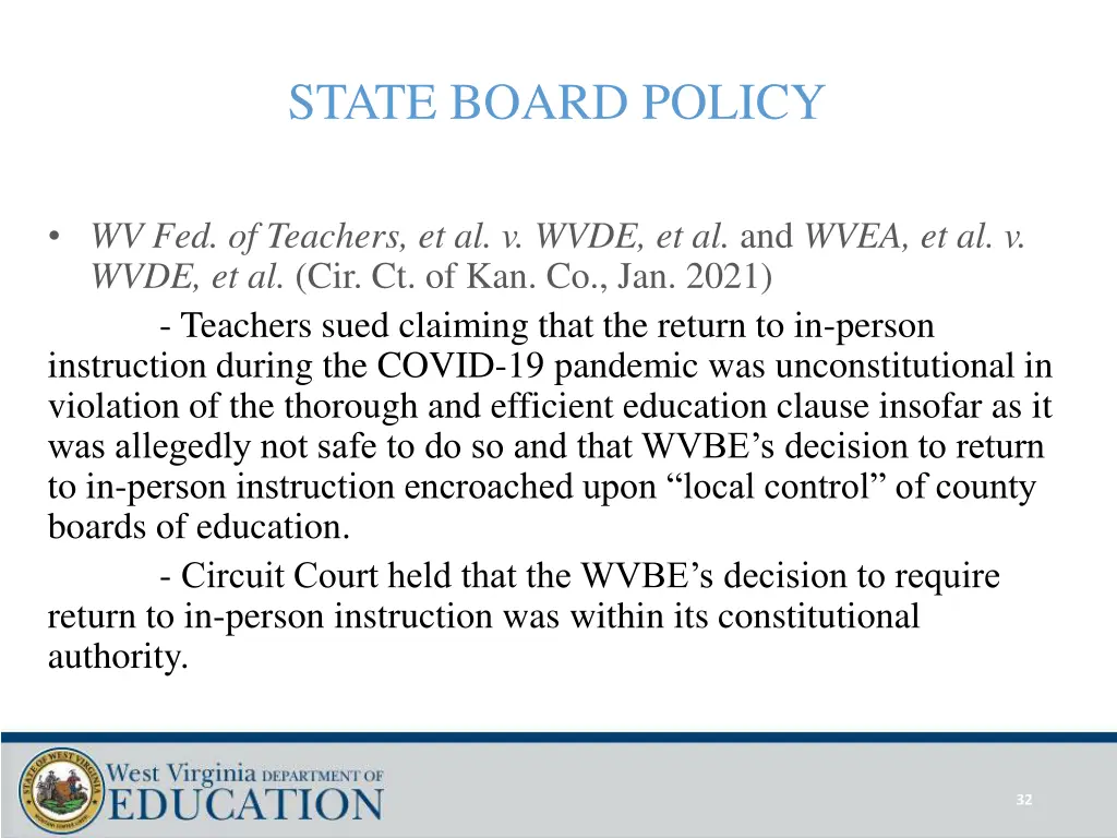 state board policy 8