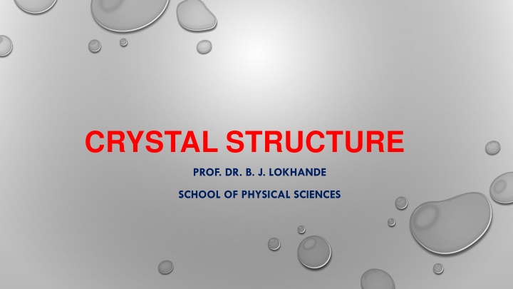 crystal structure