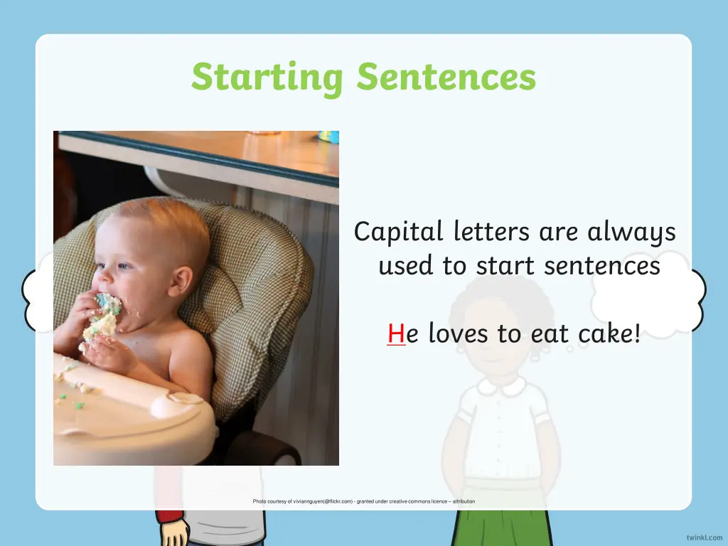 starting sentences